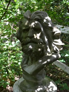 Statue at Phillip Oliver's garden