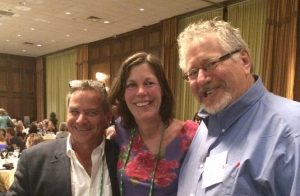 On the last night of the GWA symposium, I had my picture taken with my two favorite Dans, Dan Benarcik on the left, and Dan Heims on the right.